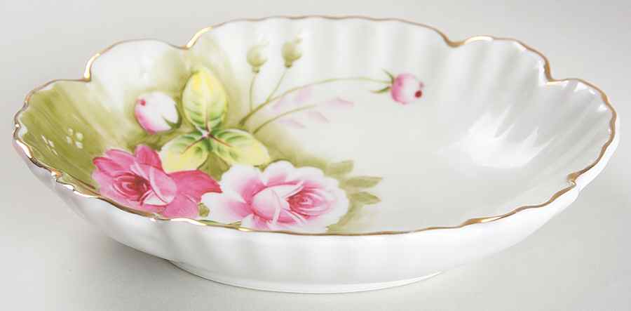 Heritage Green Bon Bon by Lefton-1