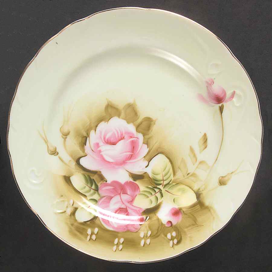 Heritage Green Salad Plate by Lefton-1