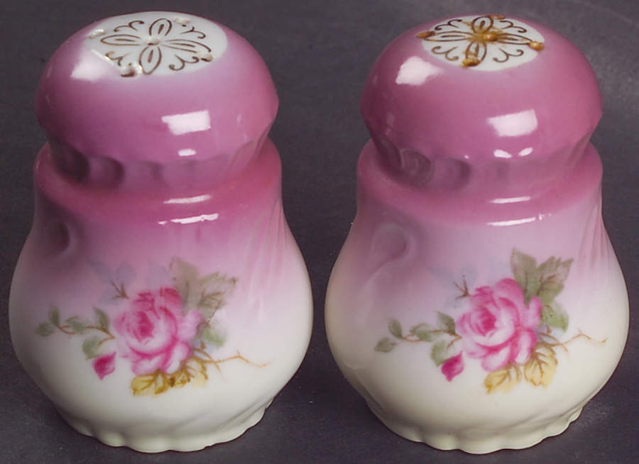 Heavenly Rose Salt & Pepper Set by Lefton-1