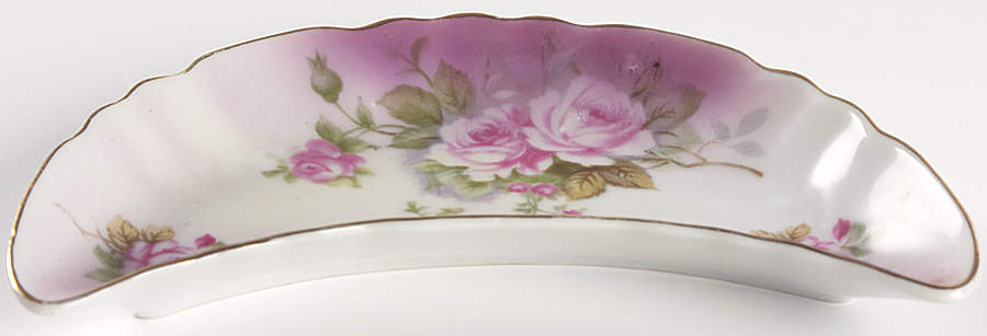 Heavenly Rose Bone Dish by Lefton-1