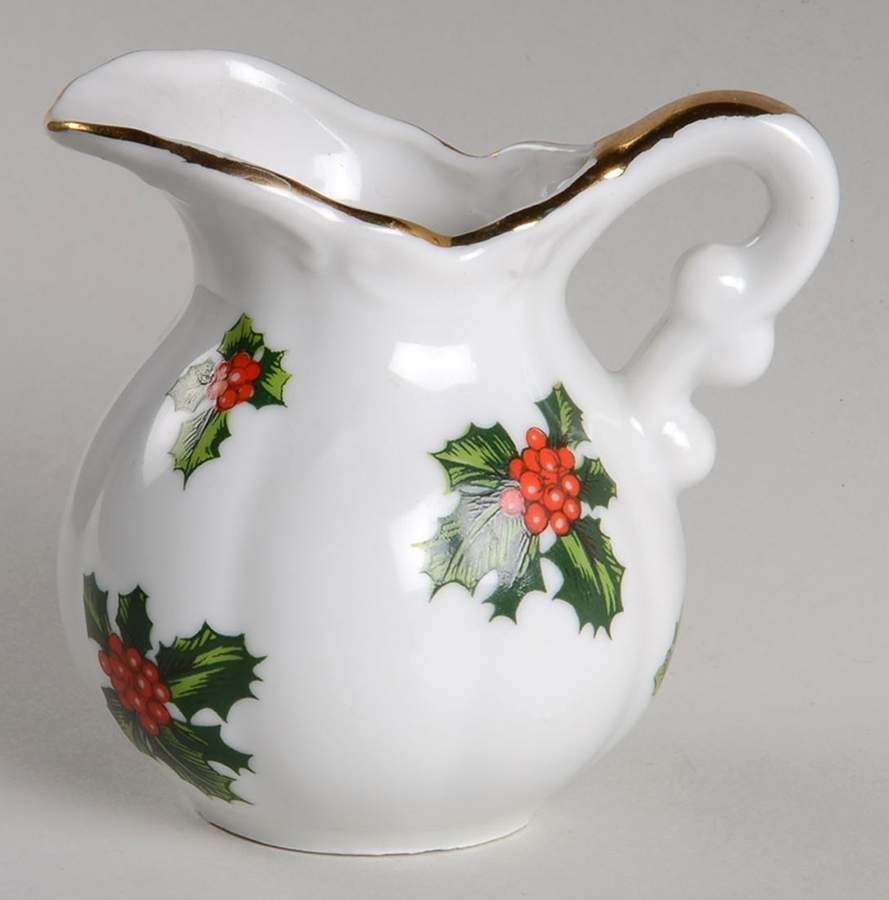 Holly Small Pitcher by Lefton-1