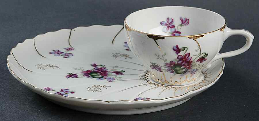 LEF21 Snack Plate & Cup Set by Lefton-1