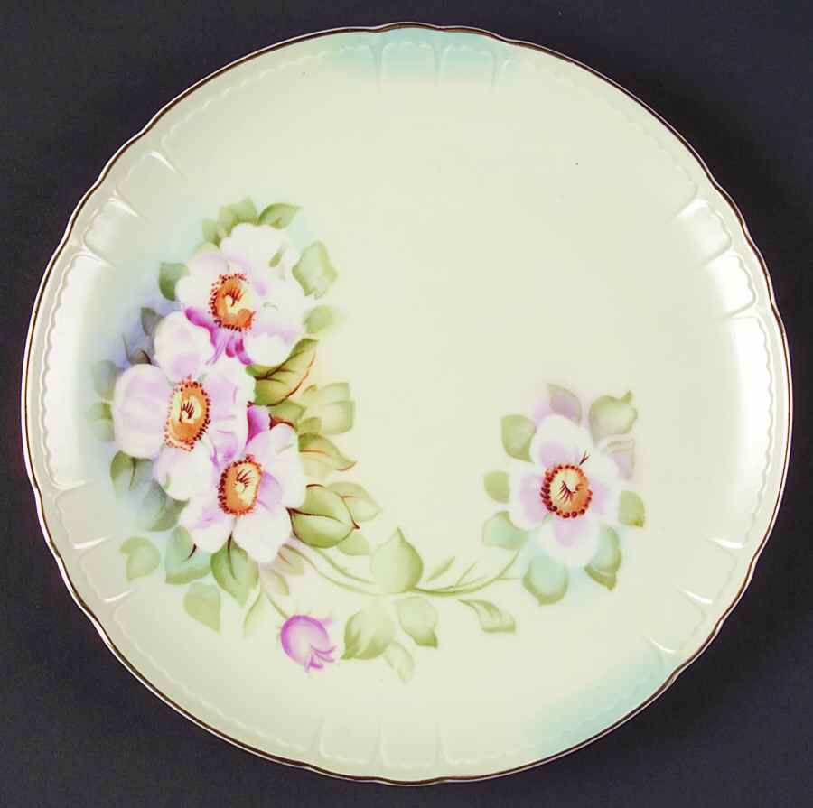 Magnolia Luncheon Plate by Lefton-1
