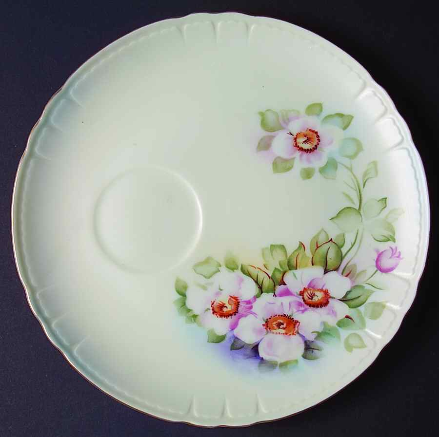 Magnolia Snack Plate by Lefton-1