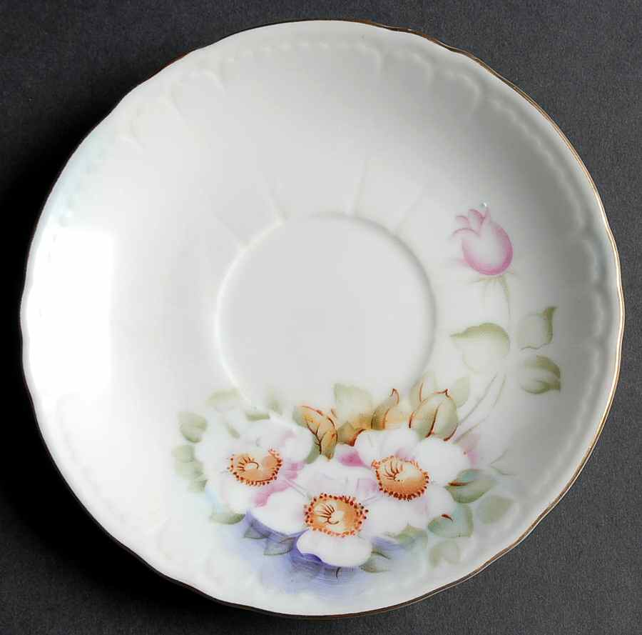 Magnolia Saucer by Lefton-1