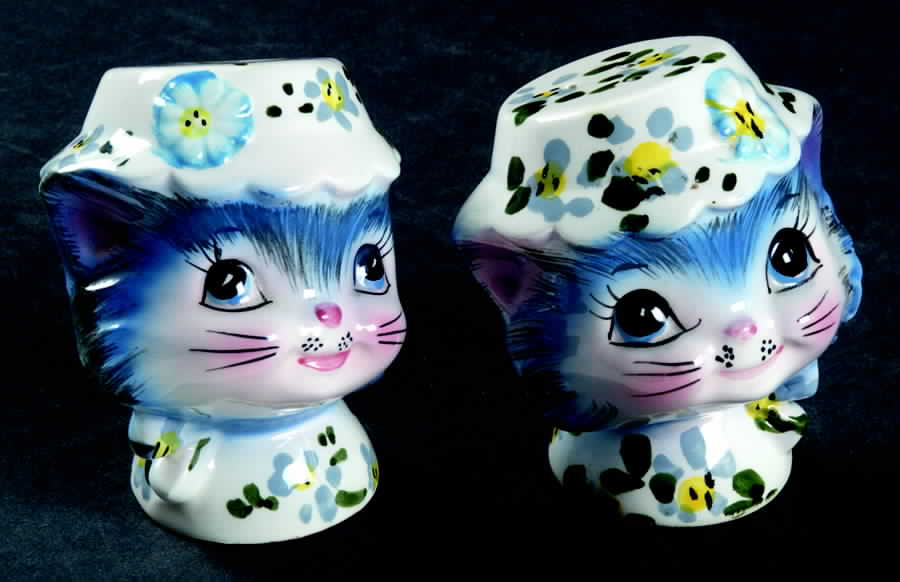 Miss Priss Salt & Pepper Set by Lefton-1