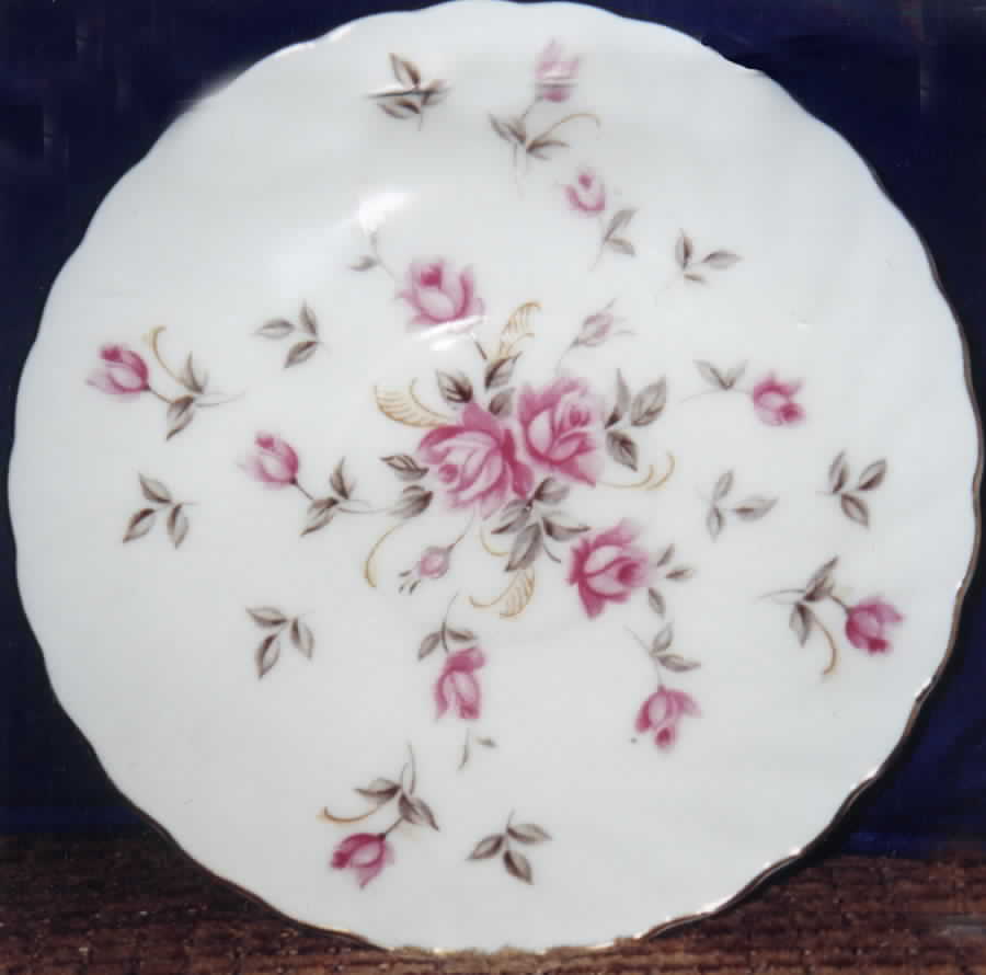 Moss Rose Saucer by Lefton-1