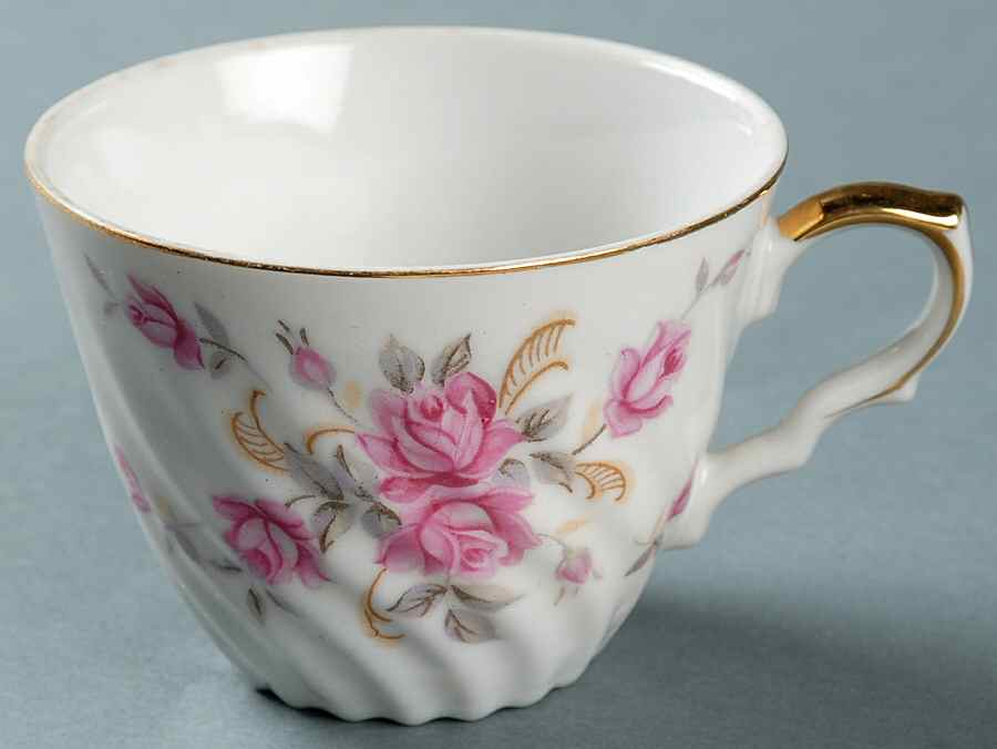 Moss Rose Snack Cup by Lefton-1