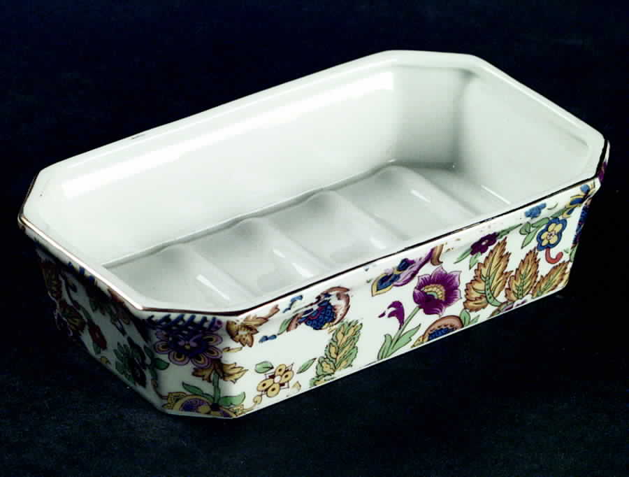 Paisley Fantazia Soap Dish by Lefton-1