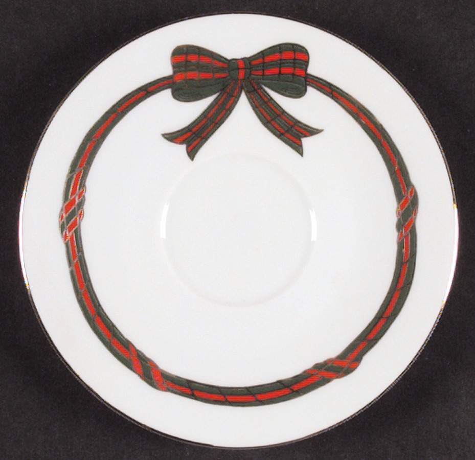 Ribbonia Saucer by Lefton-1