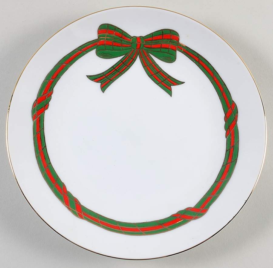 Ribbonia Salad Plate by Lefton-1