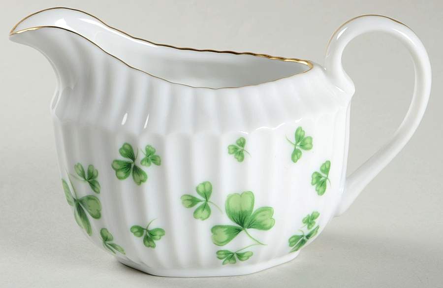 Shamrock St Patrick Creamer by Lefton-1