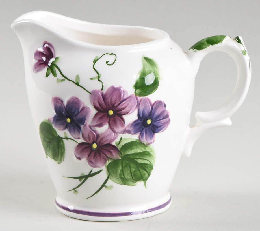Sweet Violets Creamer by Lefton-1
