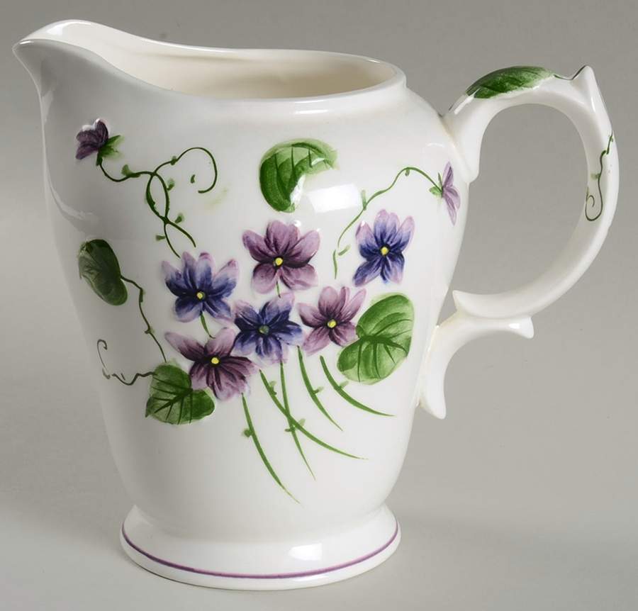 Sweet Violets 40 Oz Pitcher by Lefton-1