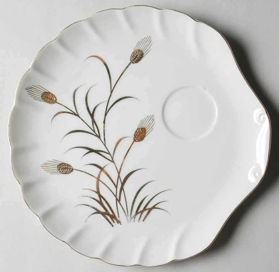 Wheat Snack Plate by Lefton-1