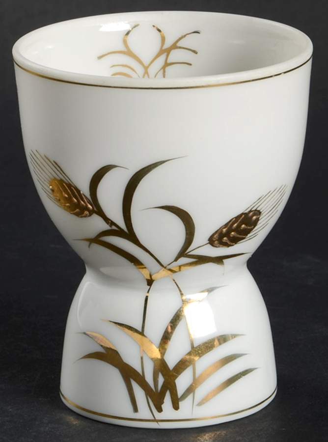 Wheat Double Egg Cup by Lefton-1