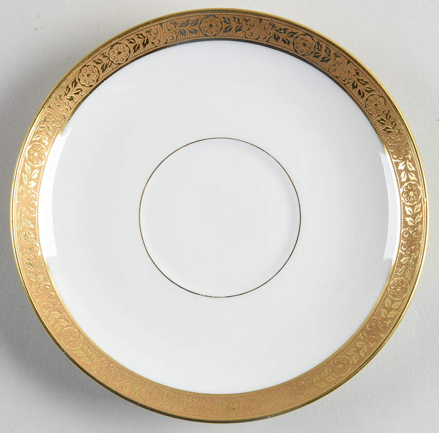 Bourbon Saucer by F Legrand & Cie-1