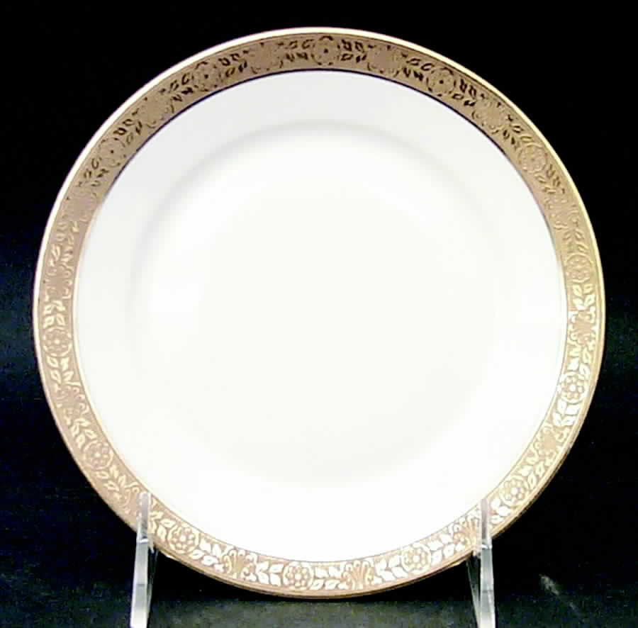 Bourbon Bread & Butter Plate by F Legrand & Cie-1