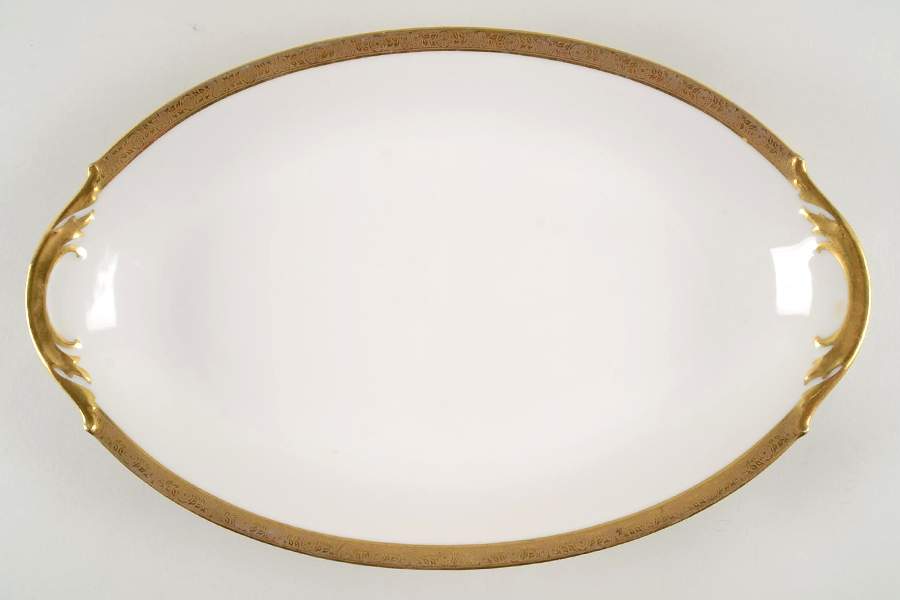 Bourbon 16" Oval Serving Platter by F Legrand & Cie-1