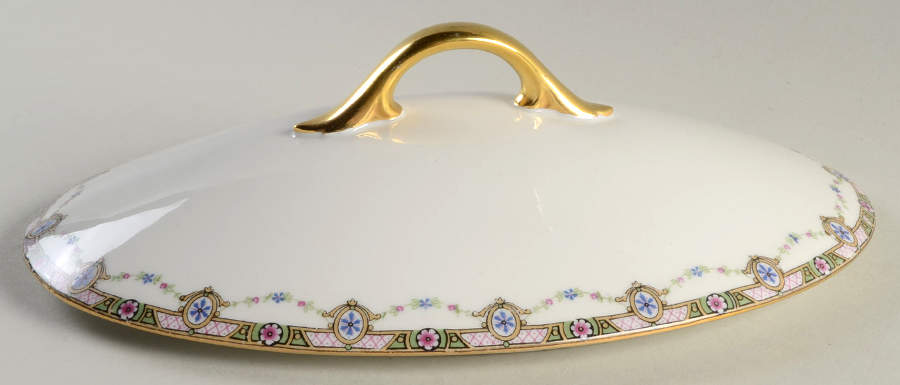 Clairette Lid for Oval Vegetable by F Legrand & Cie-1