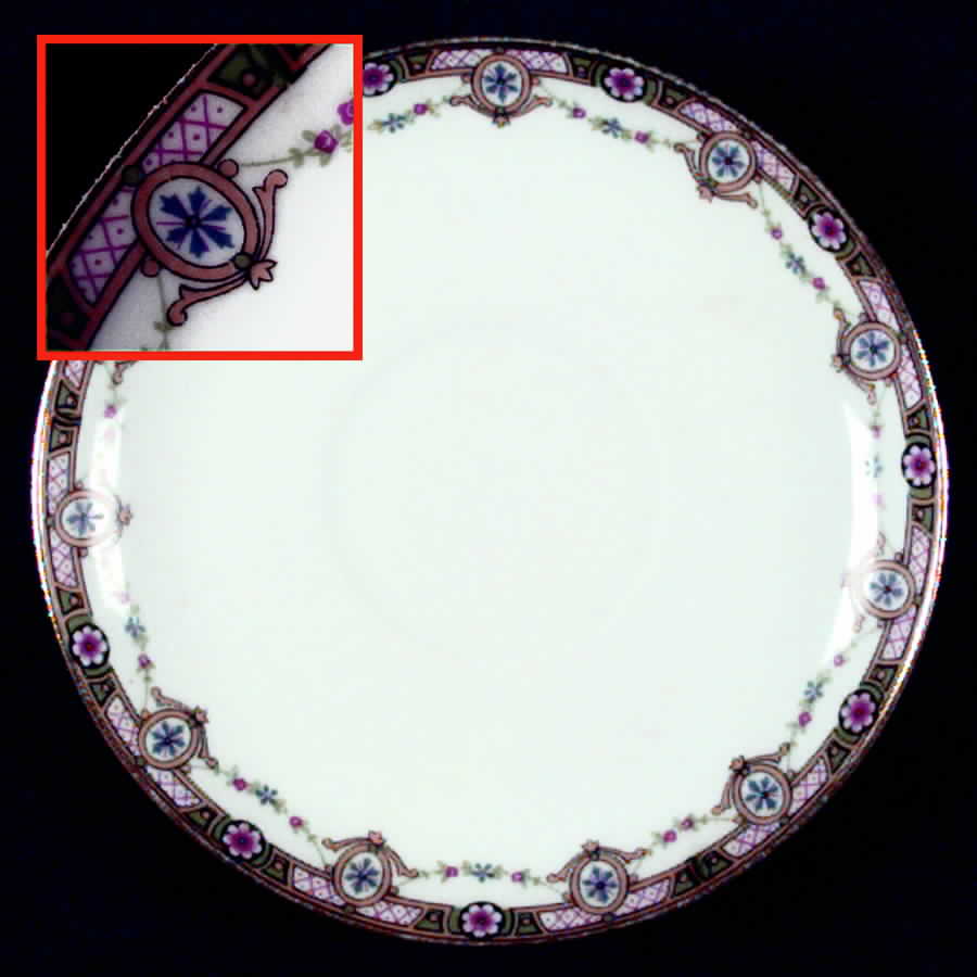Clairette Saucer by F Legrand & Cie-1