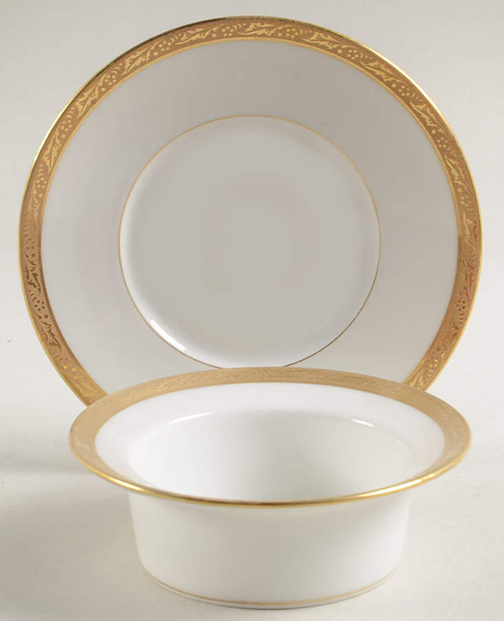 Elysee Ramekin & Saucer Set by F Legrand & Cie-1