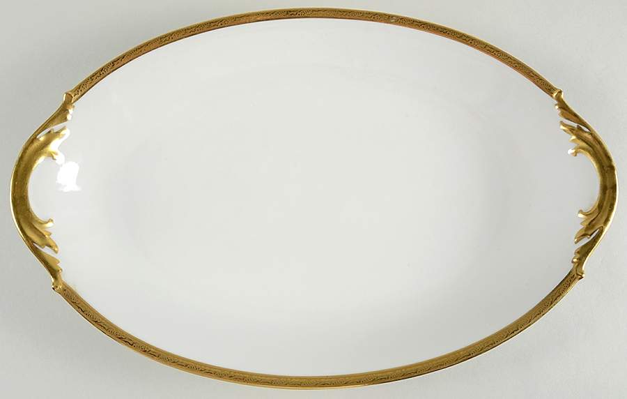 Elysee 16" Oval Serving Platter by F Legrand & Cie-1