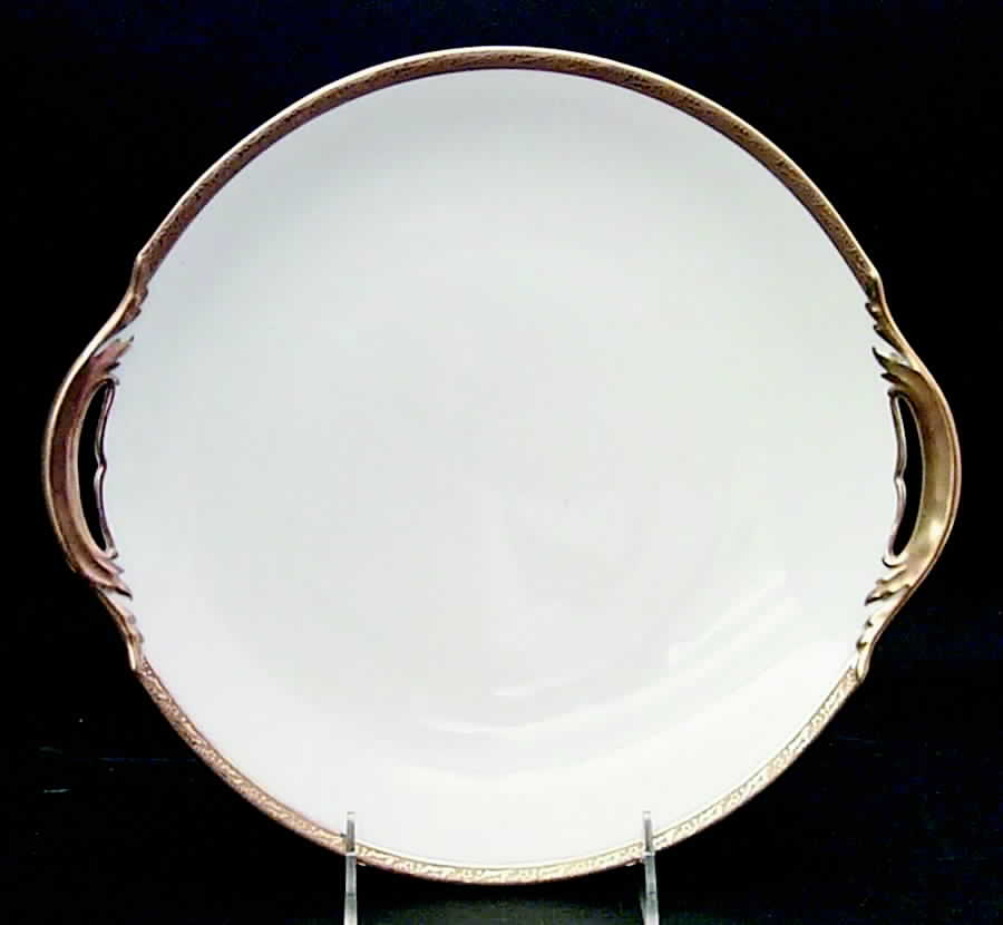 Elysee Handled Cake Plate by F Legrand & Cie-1