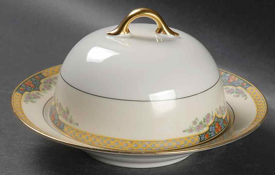 Engadine Round Covered Butter by F Legrand & Cie-1