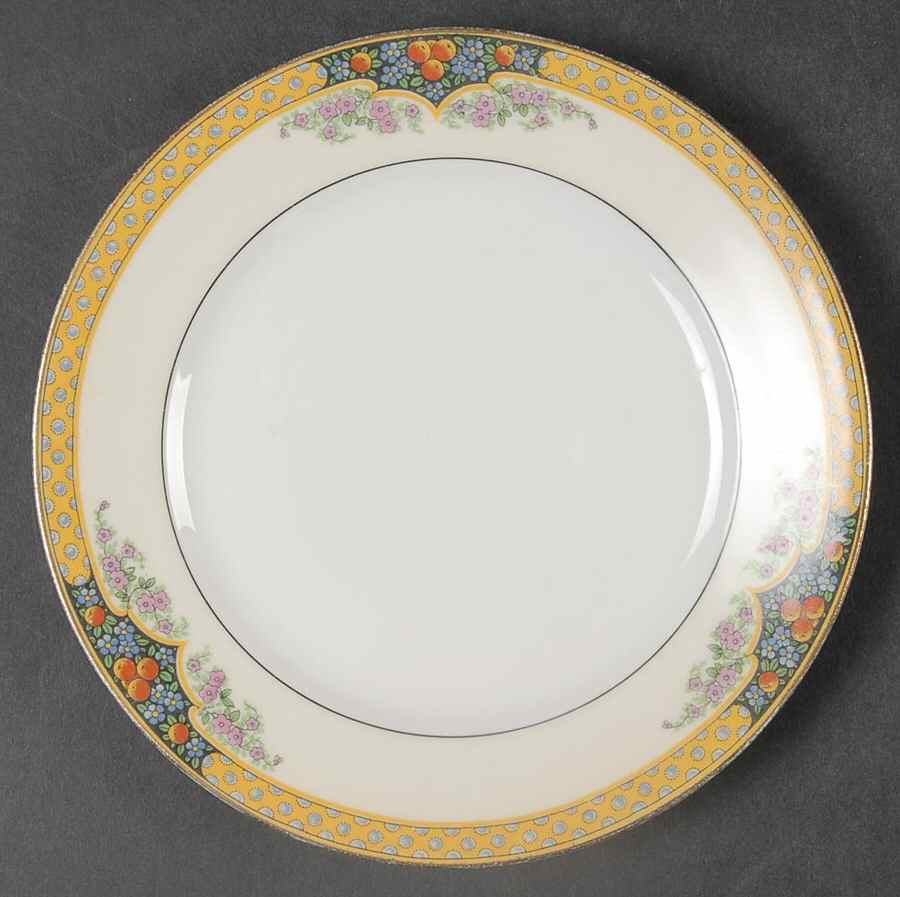 Engadine Bread & Butter Plate by F Legrand & Cie-1