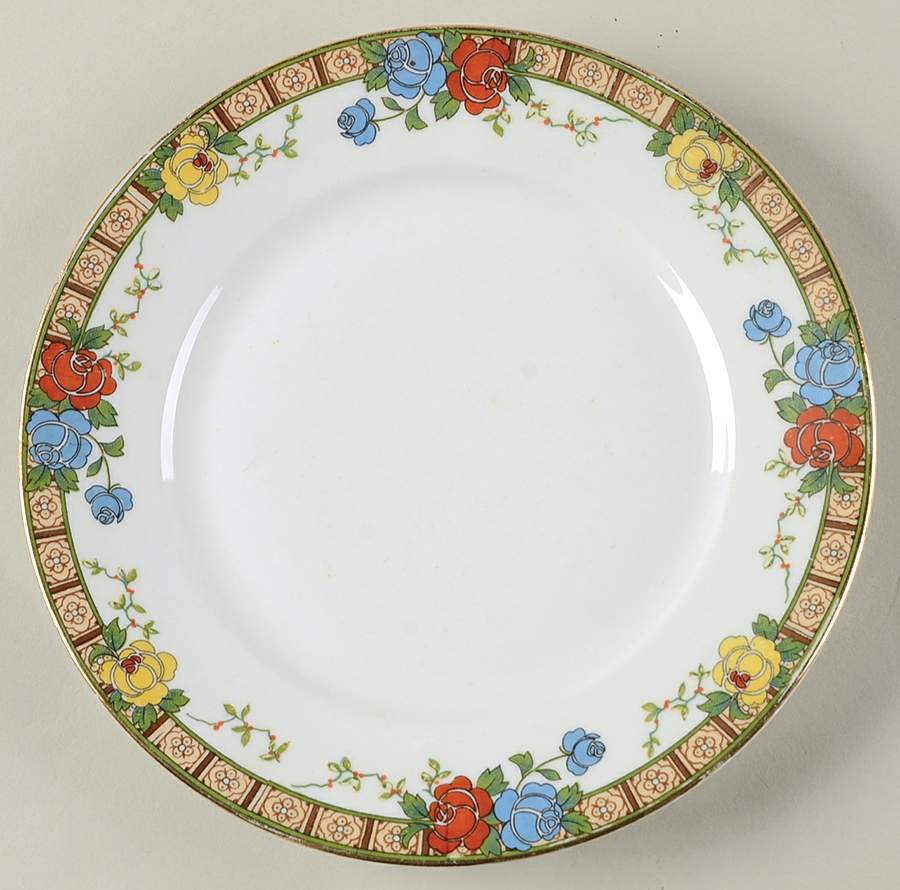 Fleurette Salad Plate by F Legrand & Cie-1