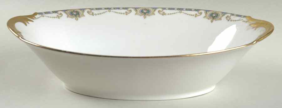 Grisette 10" Oval Vegetable Bowl by F Legrand & Cie-1