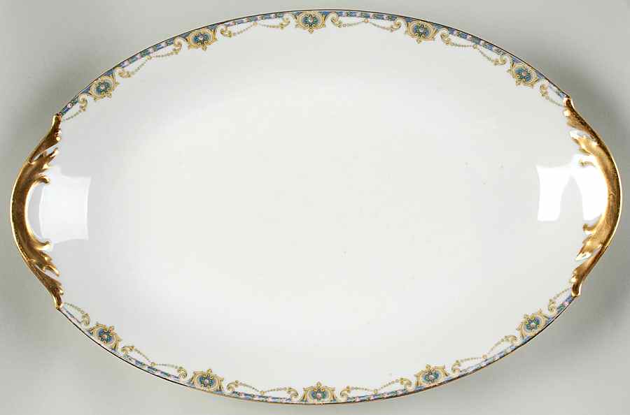Grisette 16" Oval Serving Platter by F Legrand & Cie-1