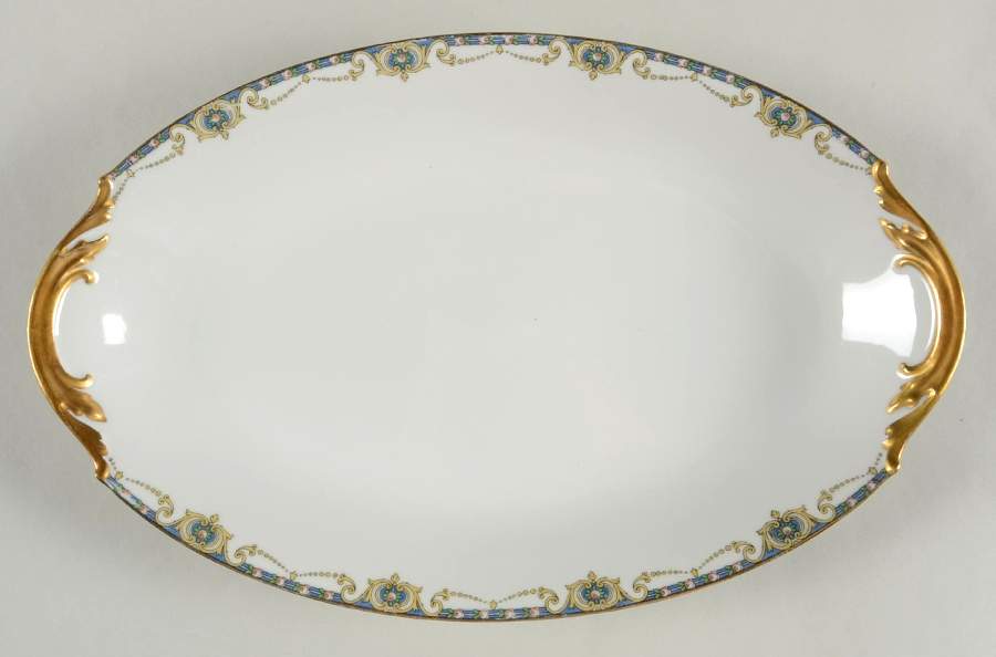 Grisette 13" Oval Serving Platter by F Legrand & Cie-1