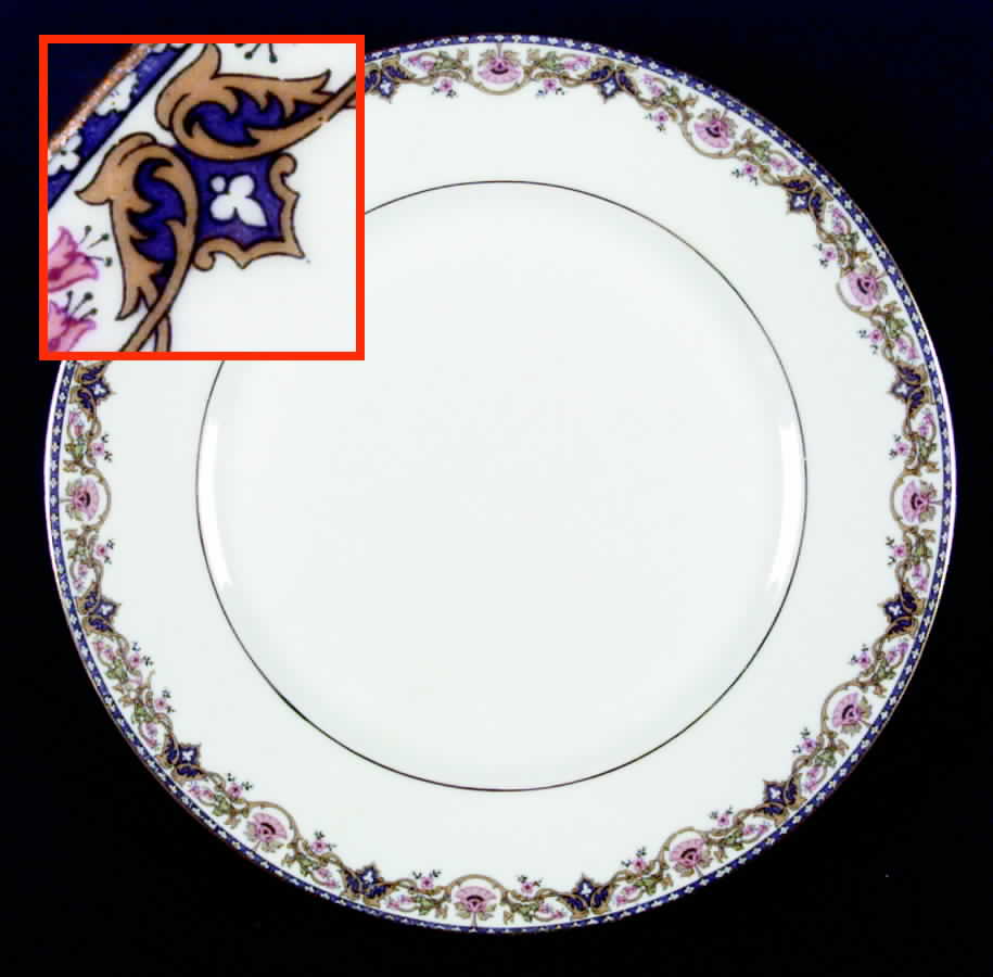 Jaubert Dinner Plate by F Legrand & Cie-1