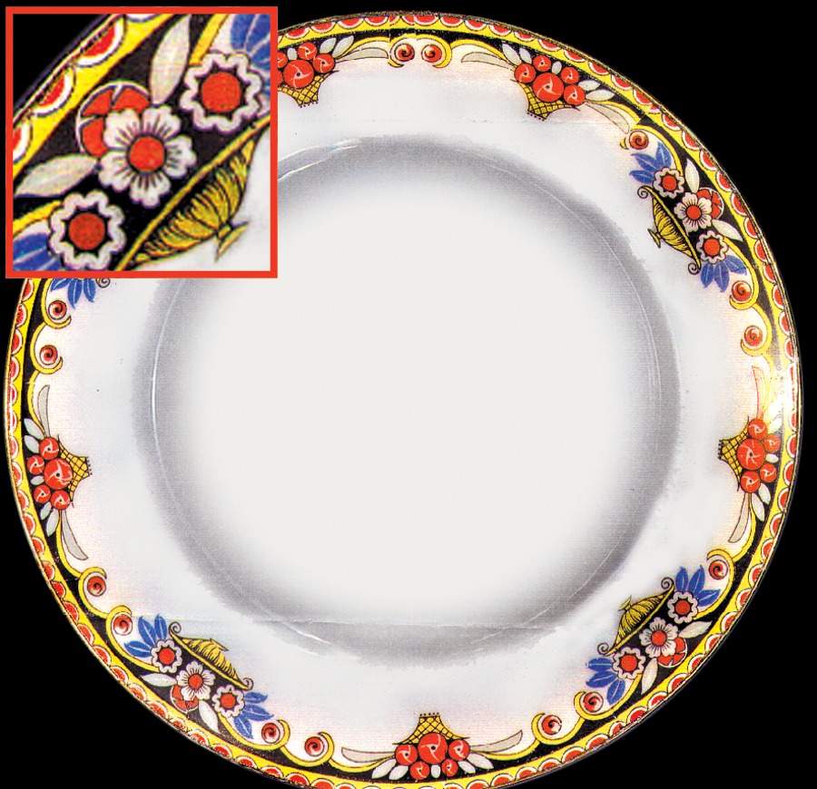 LEG12 Bread & Butter Plate by F Legrand & Cie-1