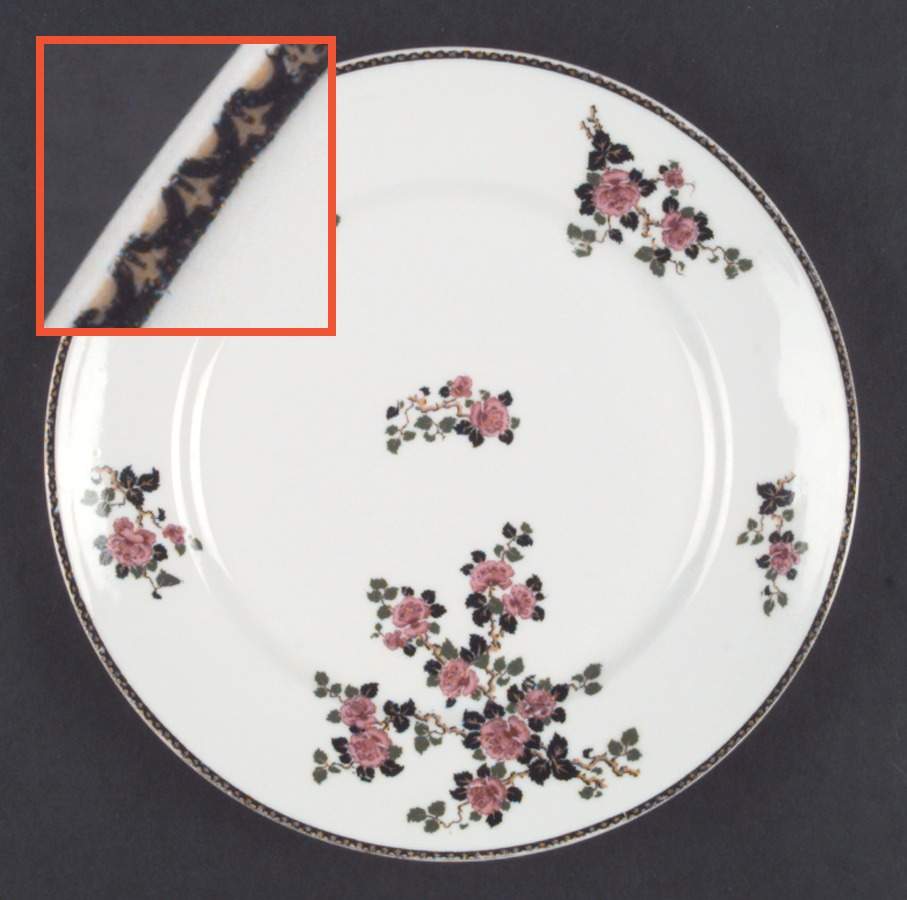 LEG13 Luncheon Plate by F Legrand & Cie-1