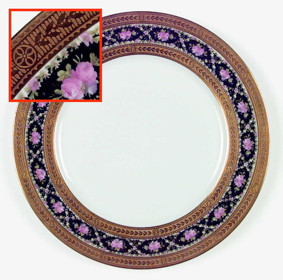 LEG7 Dinner Plate by F Legrand & Cie-1