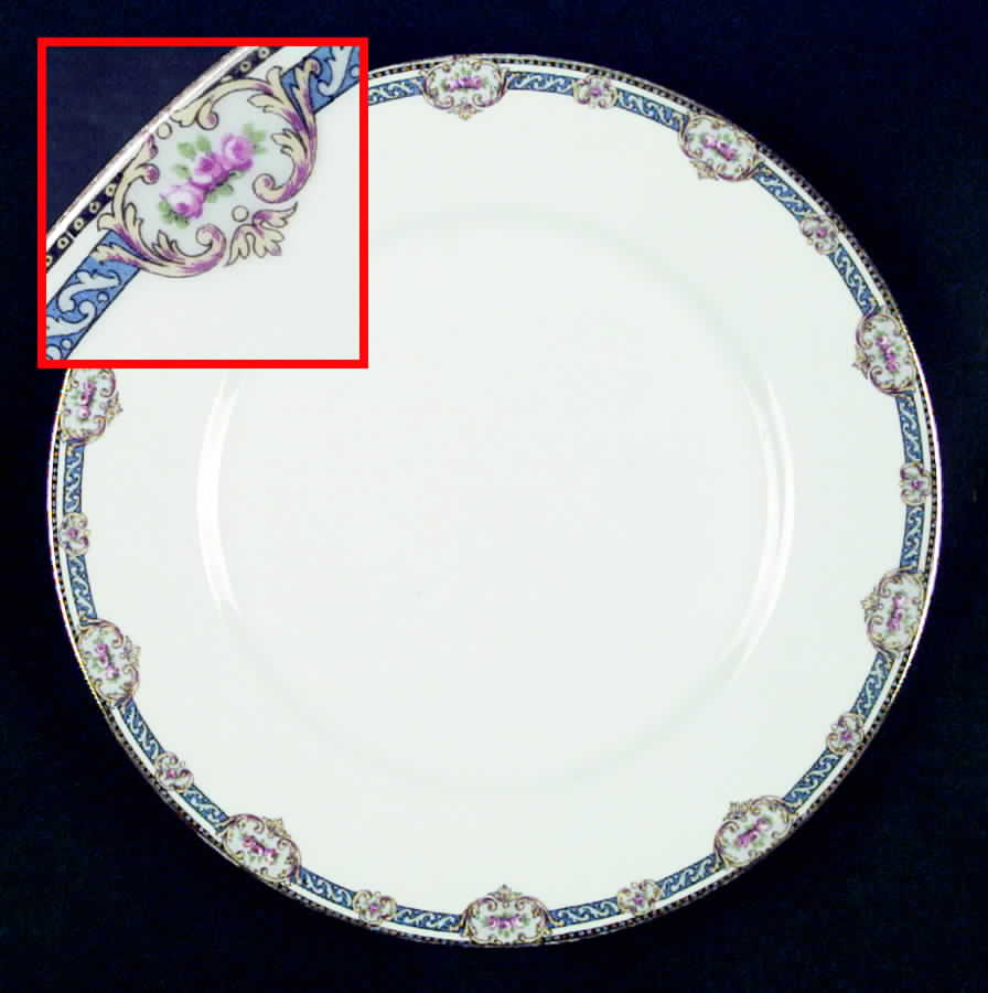 LEG9 Dinner Plate by F Legrand & Cie-1