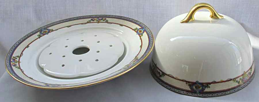 Louvre Round Covered Butter by F Legrand & Cie-1