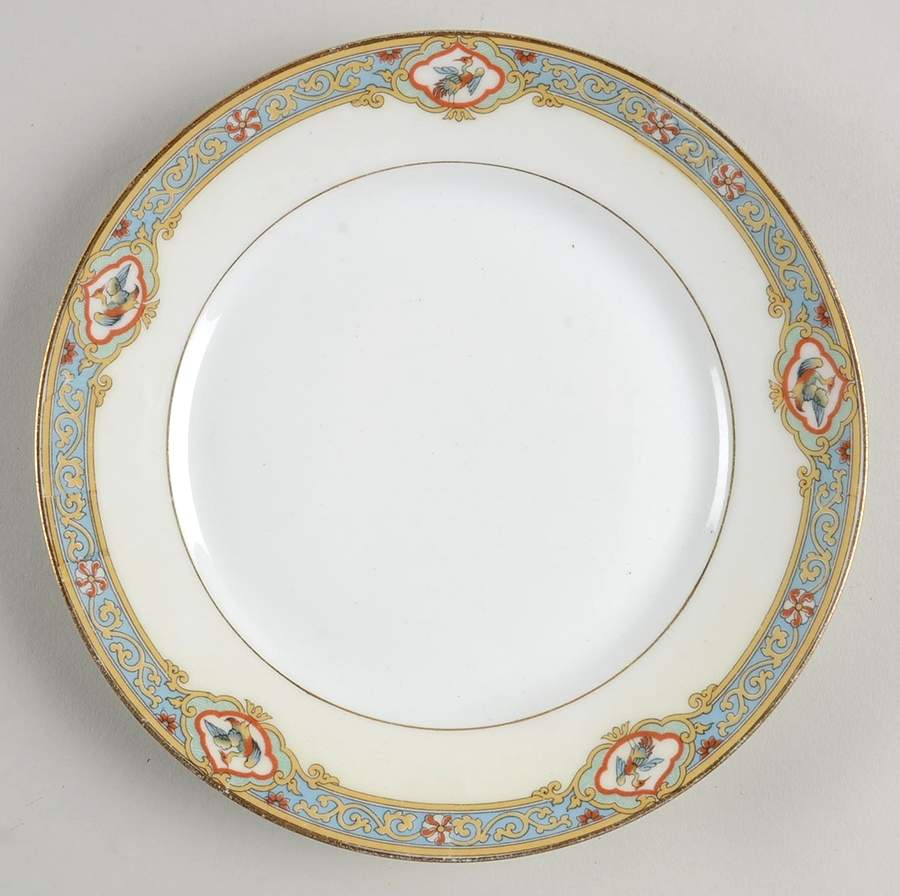 Riviere Salad Plate by F Legrand & Cie-1