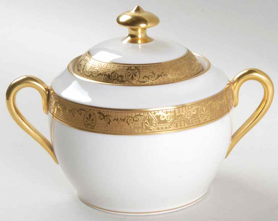 Versailles Sugar Bowl & Lid by F Legrand & Cie-1