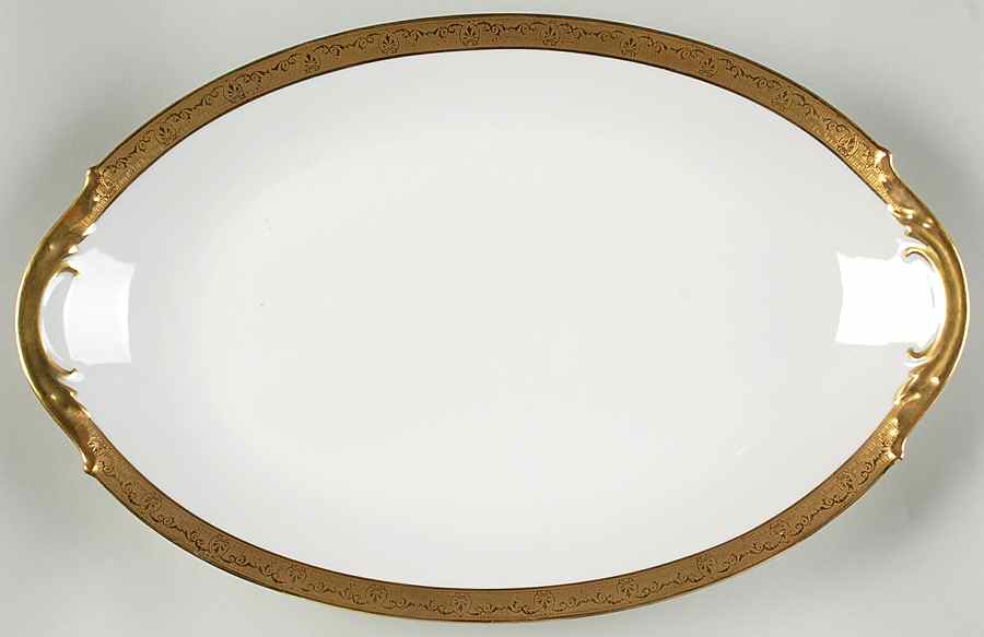 Versailles 16" Oval Serving Platter by F Legrand & Cie-1
