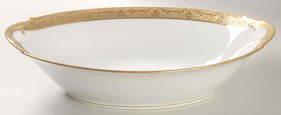 Versailles 10" Oval Vegetable Bowl by F Legrand & Cie-1