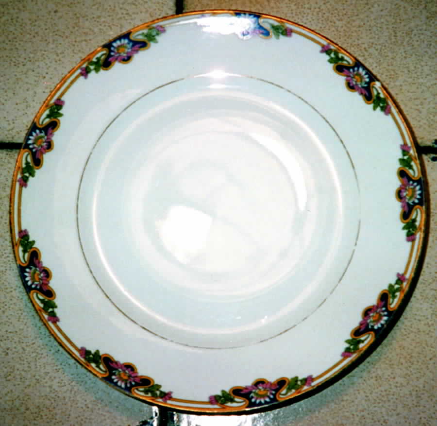 Water-Lily Dinner Plate by F Legrand & Cie-1