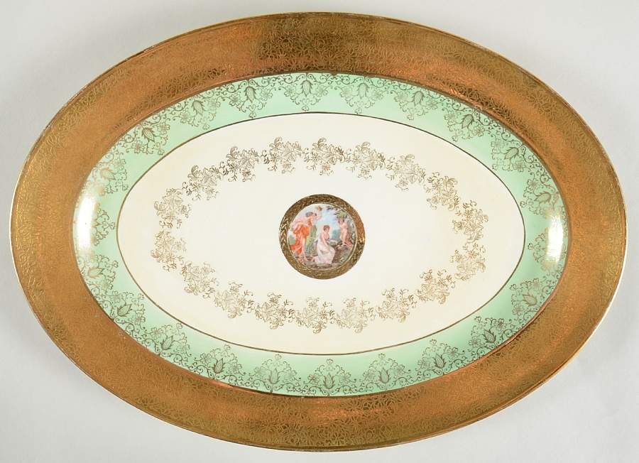 LEM1 15" Oval Serving Platter by Le Mieux-1