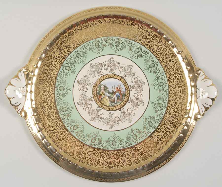 LEM1 Handled Cake Plate by Le Mieux-1