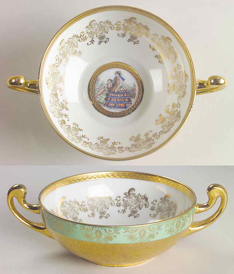 LEM1 Flat Cream Soup Bowl by Le Mieux-1