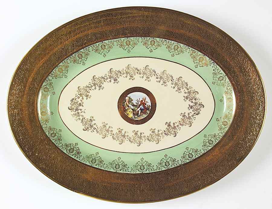 LEM1 15" Oval Serving Platter by Le Mieux-1