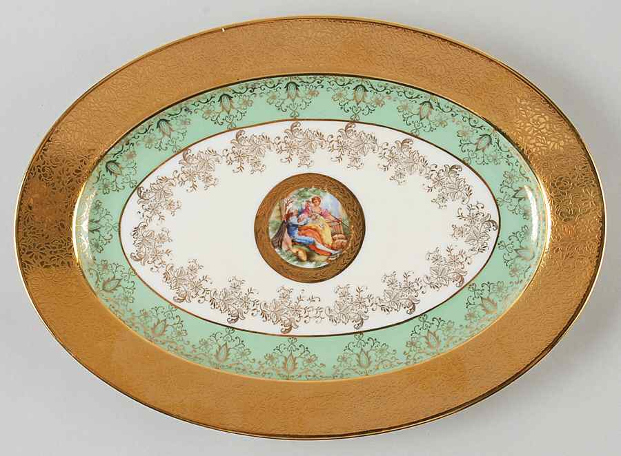 LEM1 12" Oval Serving Platter by Le Mieux-1